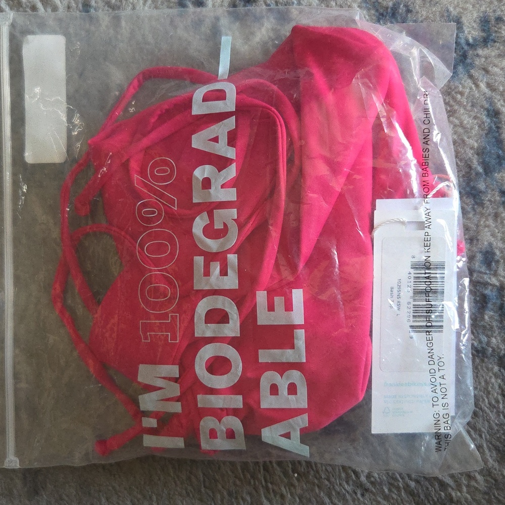 Pink Frankie's Bikini's Bash Rosewood Bikini (TOP ONLY) - Picture 5 of 5